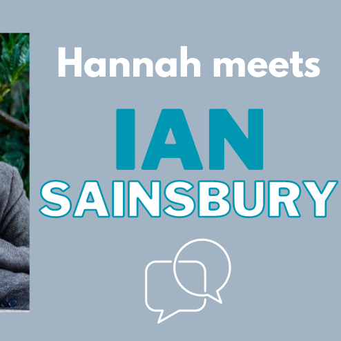 Hannah interviews: Ian W Sainsbury